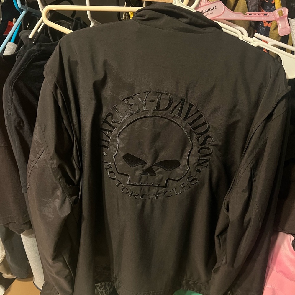 Harley-Davidson Black Eagle Emblem Jacket